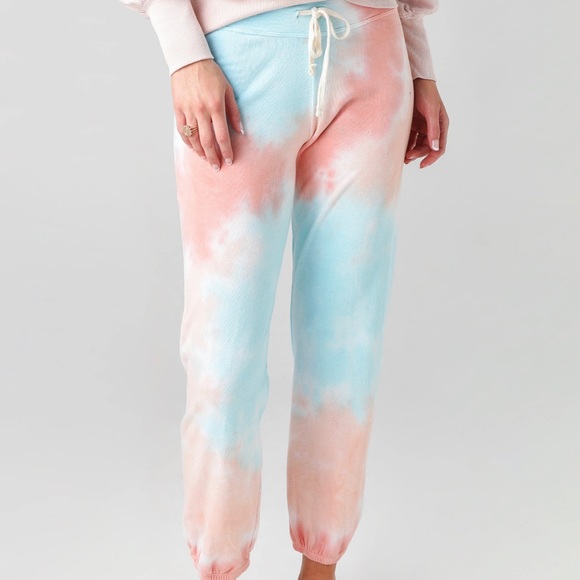 Sundry Multicolor Tie Dye Basic Sweatpants NEW - Picture 2 of 10